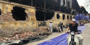 Cháy cung văn hoá hữu nghị việt xô