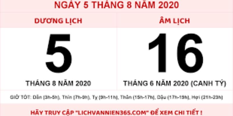 Ý Nghĩa Của Ngày 5 Tháng 8 Trong Lịch Sử
