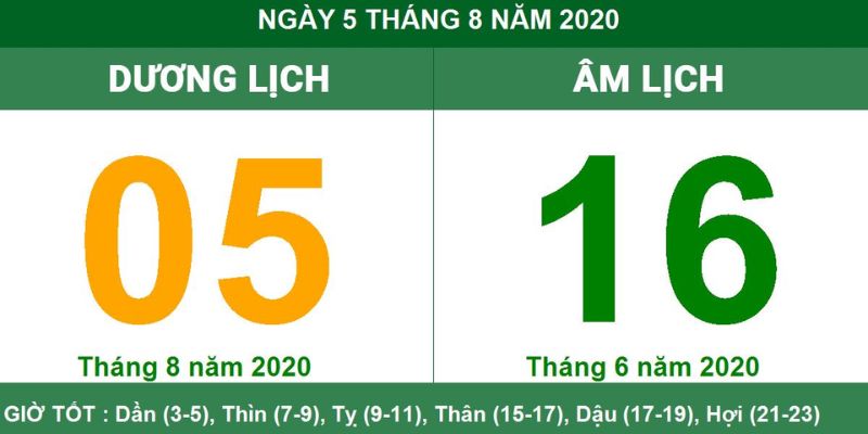 Ngày 5 tháng 8 năm 2020