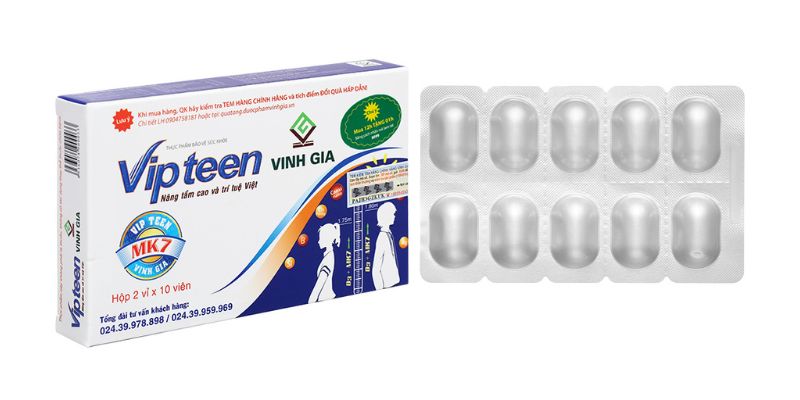 Thuốc Tăng Chiều Cao Vipteen Có Tốt Không?